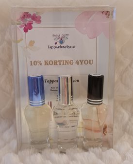 Tapparfum4you cadeauset Heren Kruidig