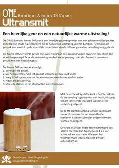 AROMA DIFFUSER - BAMBOO