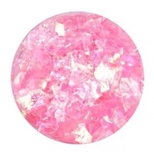 Glitter Flakes Pink opalescent
