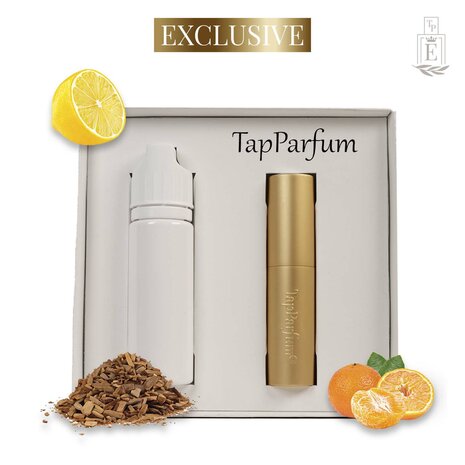 Luxe Tasverstuiver + 50ml refill Exclusive TapParfum in luxe box