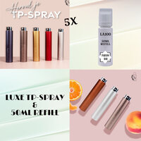Luxe Tasverstuiver + 50ml refill standaard TapParfum